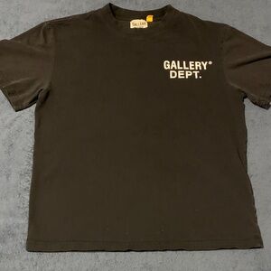 Gallery Dept Black Short Sleeve Tee